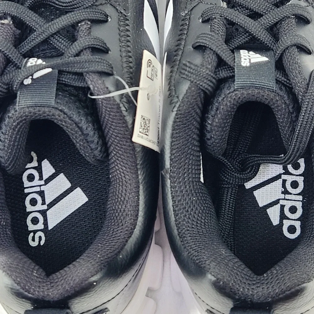 Adidas Speed Trainer 5 Syn Mens Size 8‎ Baseball Shoes Black White EG6682